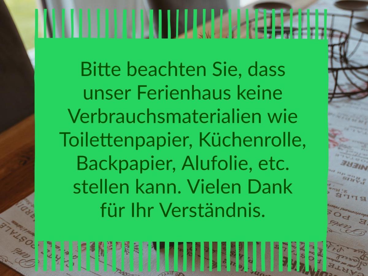 Ferienhaus Plattenberg Bad Oeynhausen Exteriér fotografie